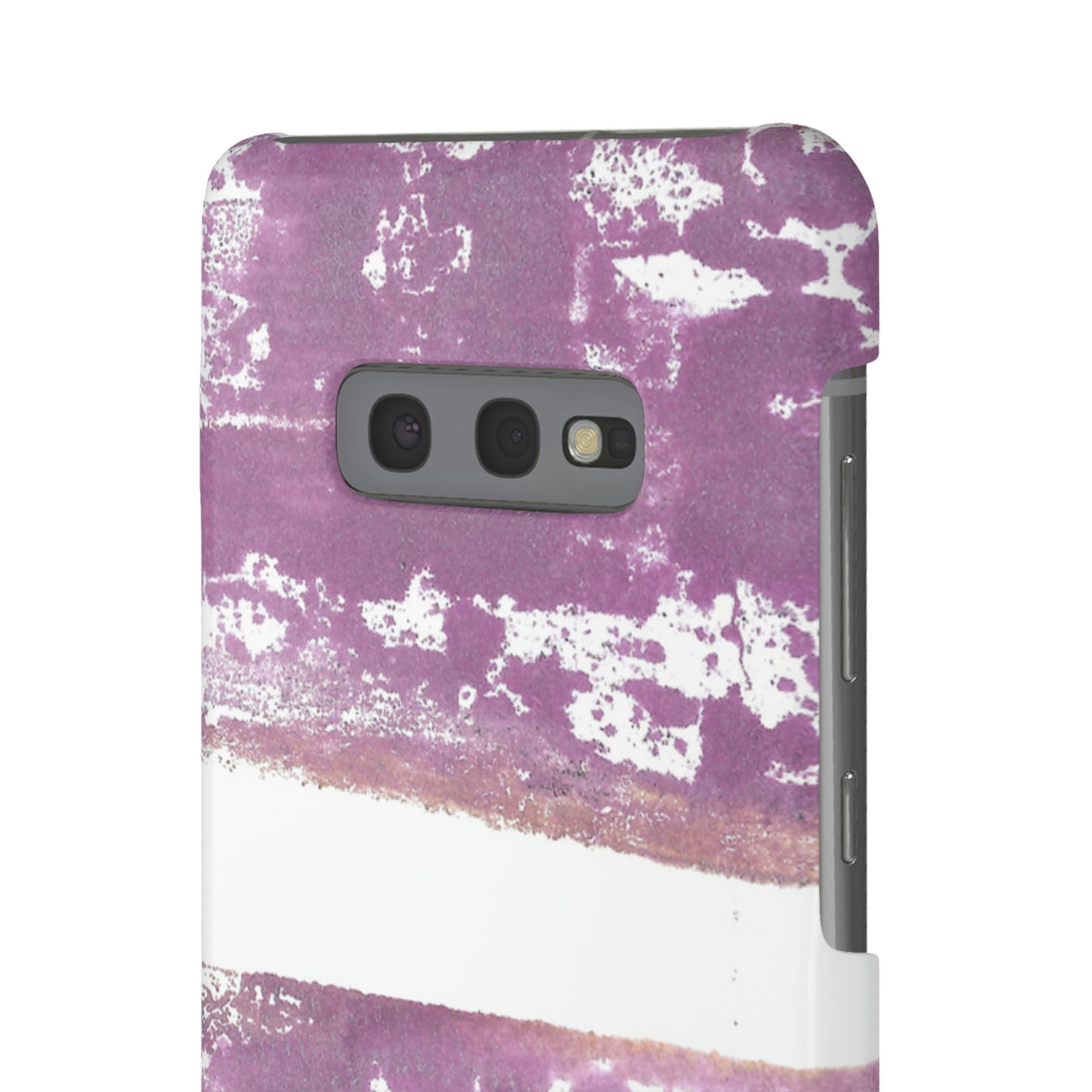 iPhone Samsung Galaxy Pixel5G Snap Case Phone Case Purple Horizon - Alja Design