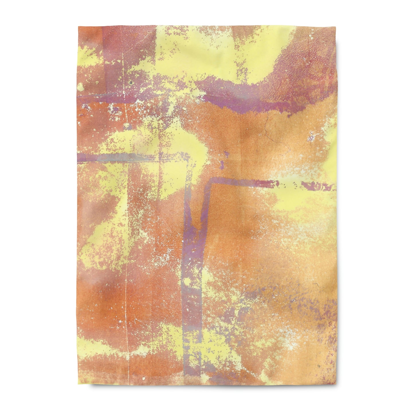 Passionate Orange Duvet Cover - Alja Design