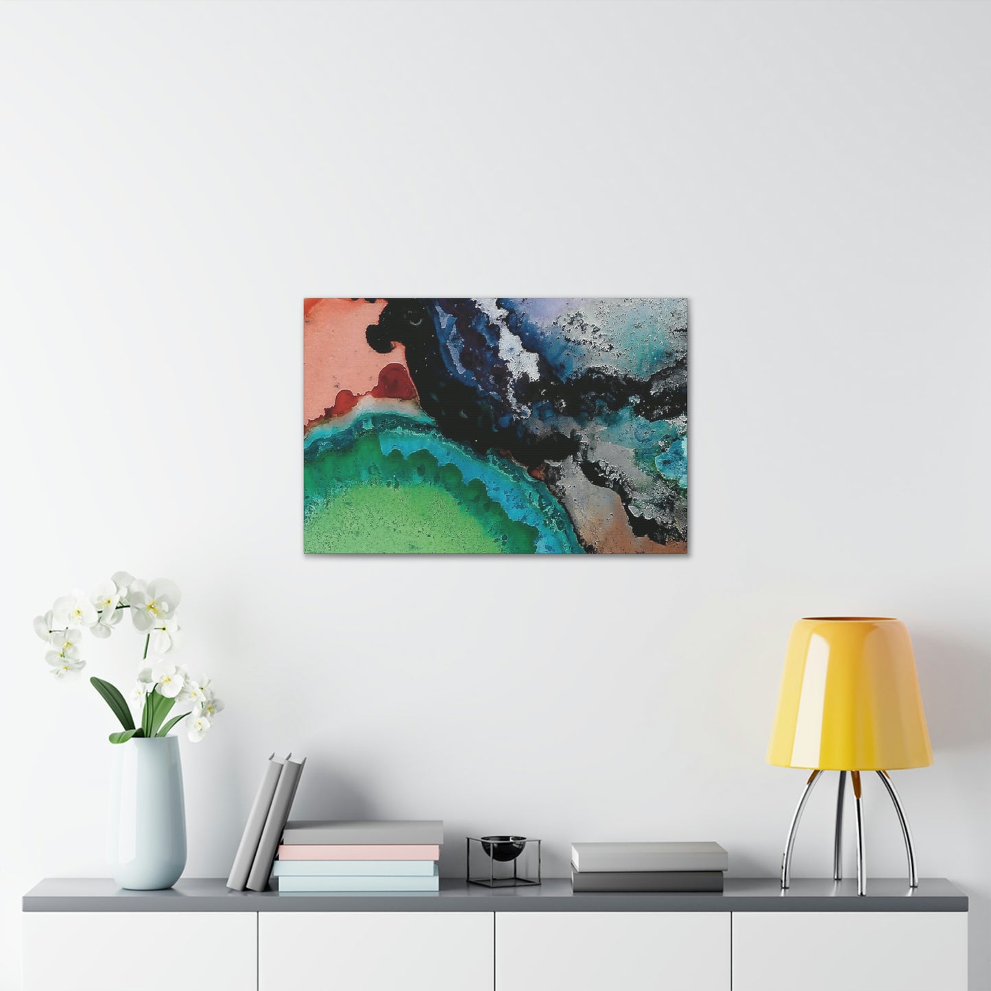 Inner Space 13 Canvas Print - Alja Design