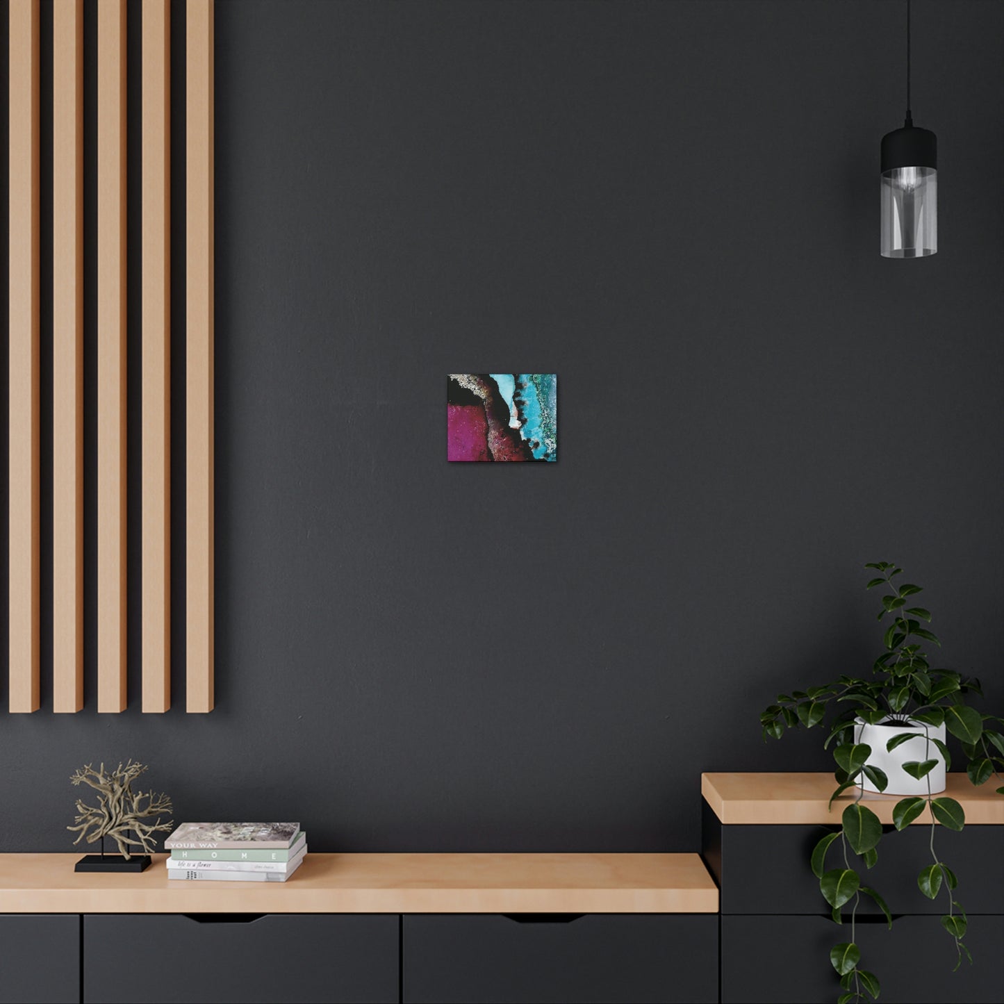 Inner Space 4 Canvas Print - Alja Design