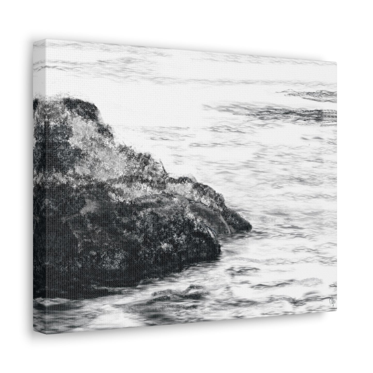 Neap Tide Canvas Print - Alja Design