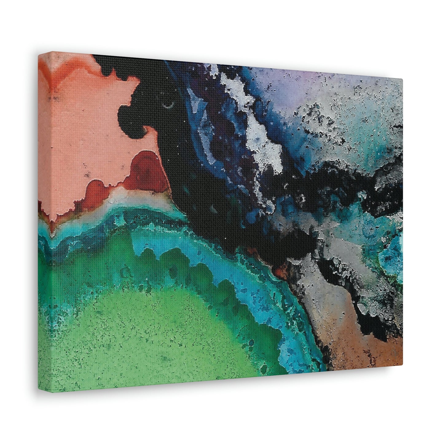Inner Space 13 Canvas Print - Alja Design