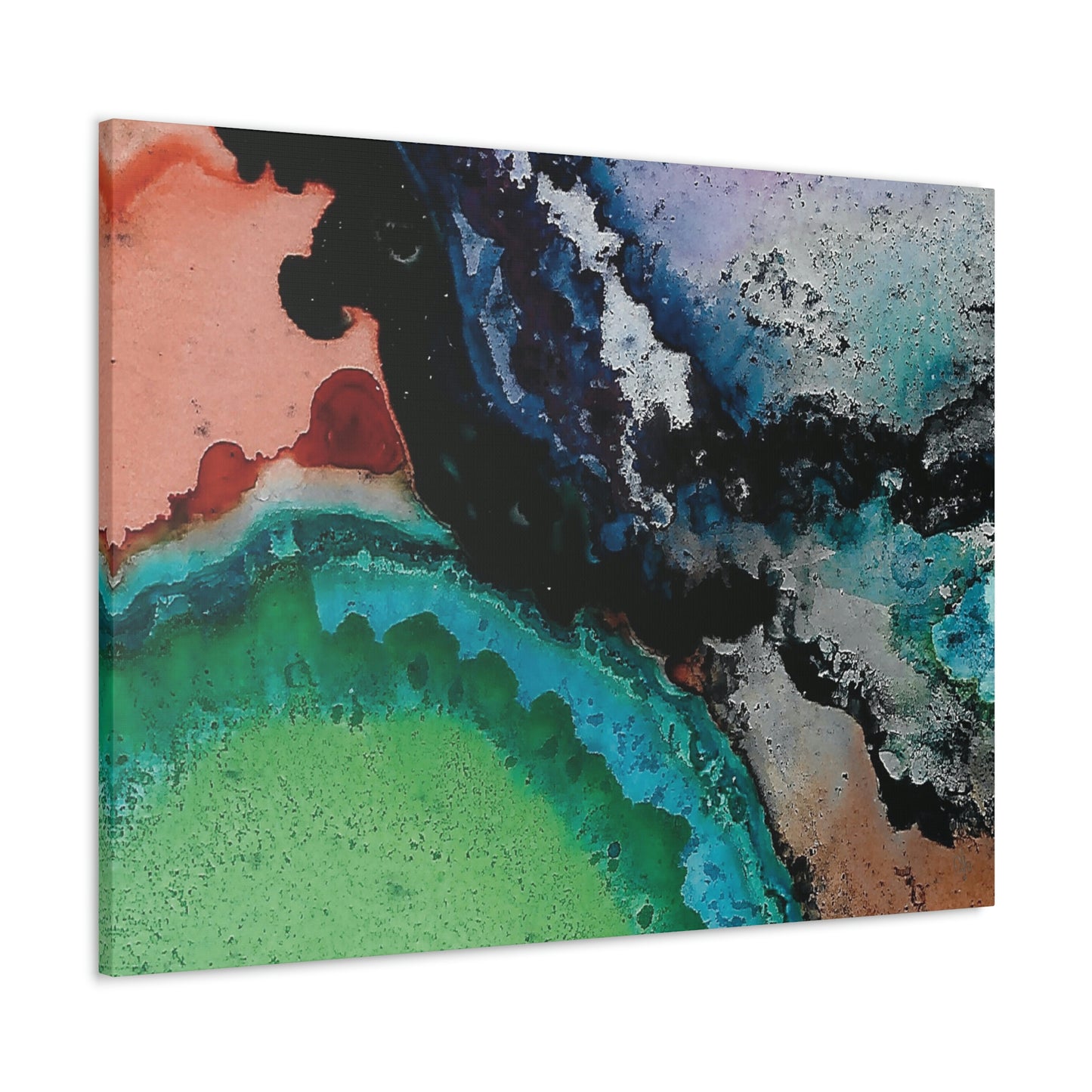 Inner Space 13 Canvas Print - Alja Design