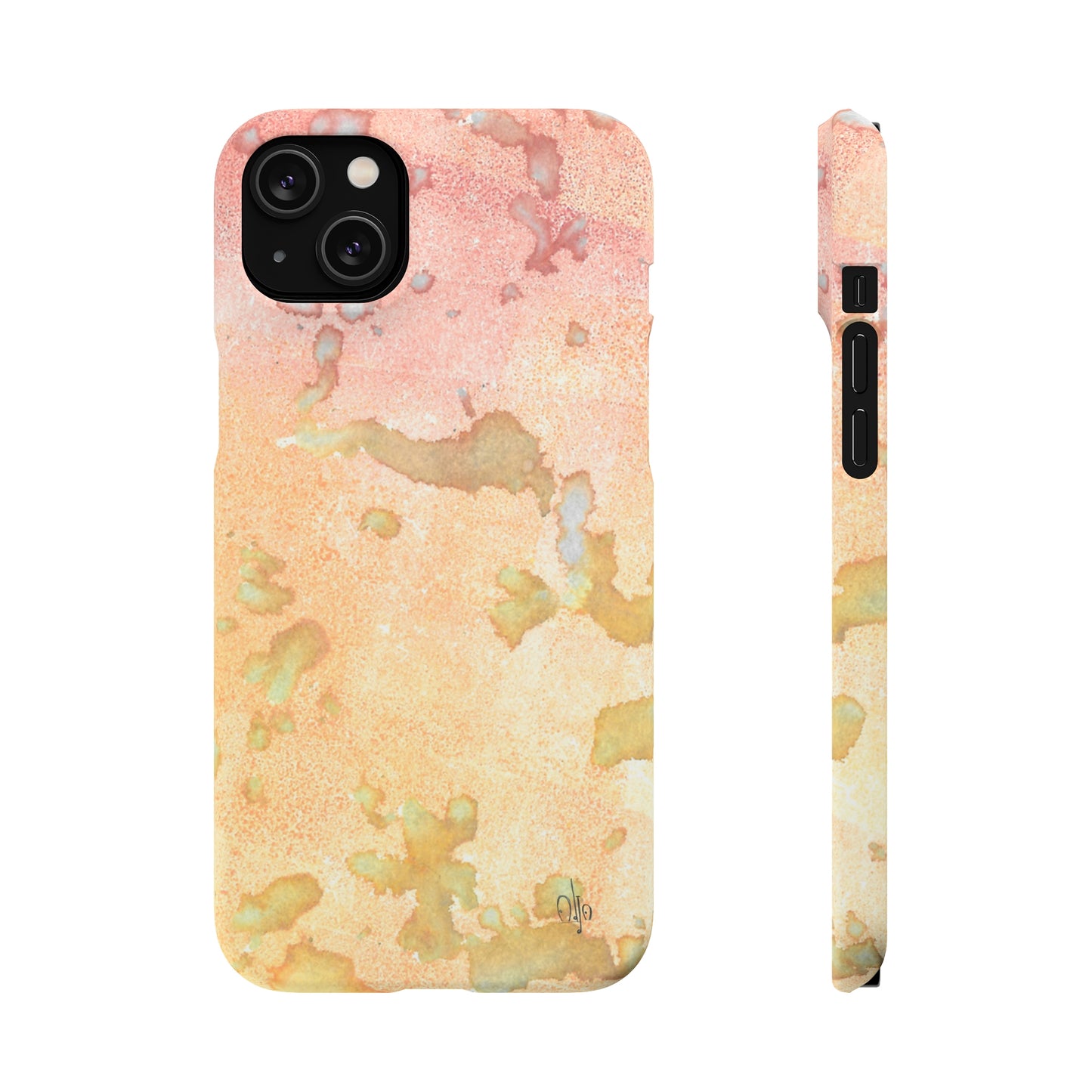iPhone Samsung Galaxy Pixel5G Snap Case Phone Case Red Planet - Alja Design