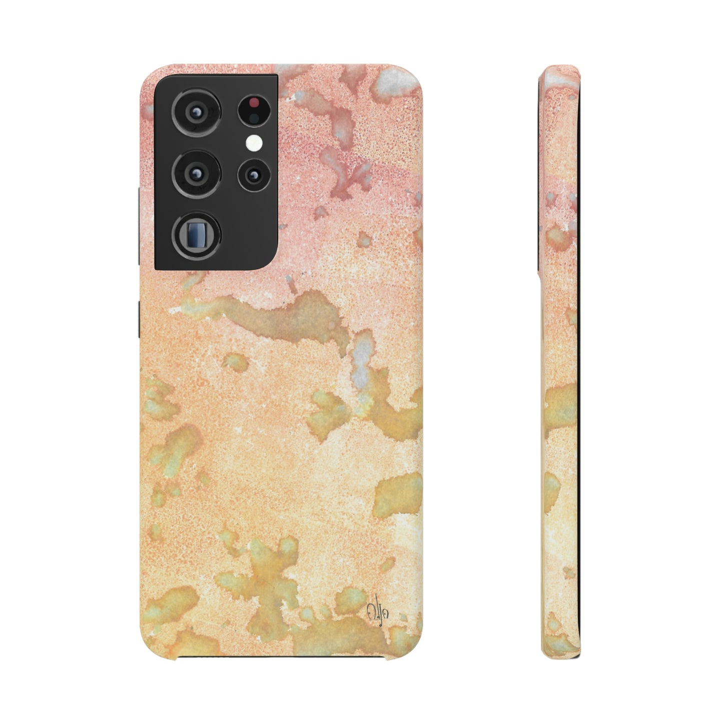 iPhone Samsung Galaxy Pixel5G Snap Case Phone Case Red Planet - Alja Design