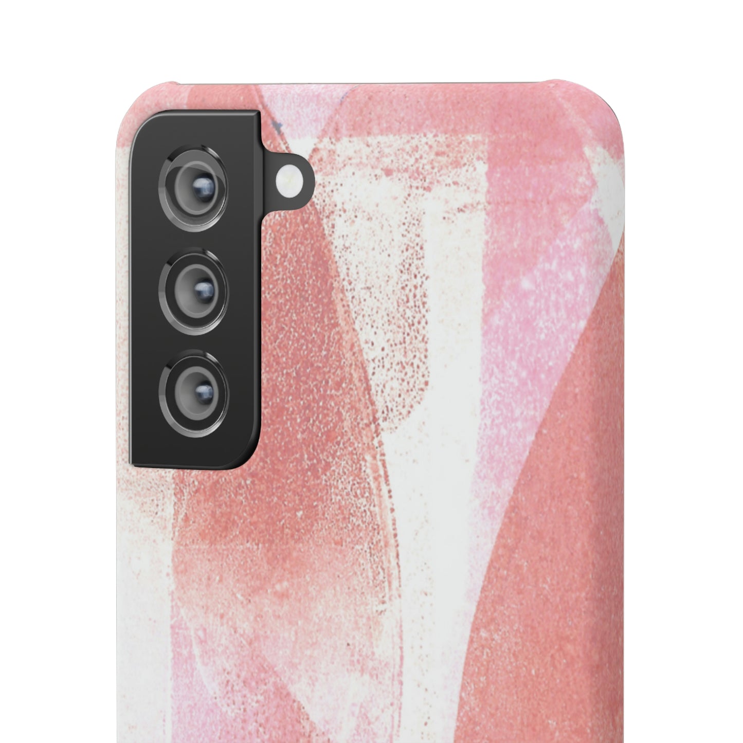 iPhone Samsung Galaxy Pixel5G Snap Case Phone Case Red Glass