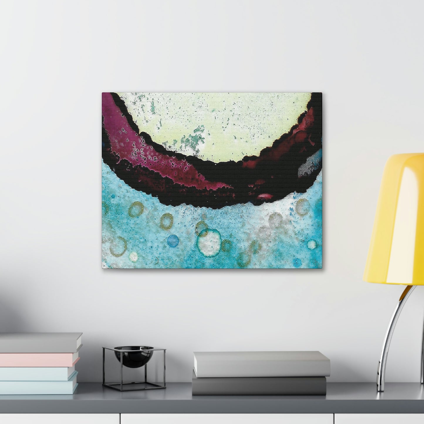 Inner Space 7 Canvas Print - Alja Design