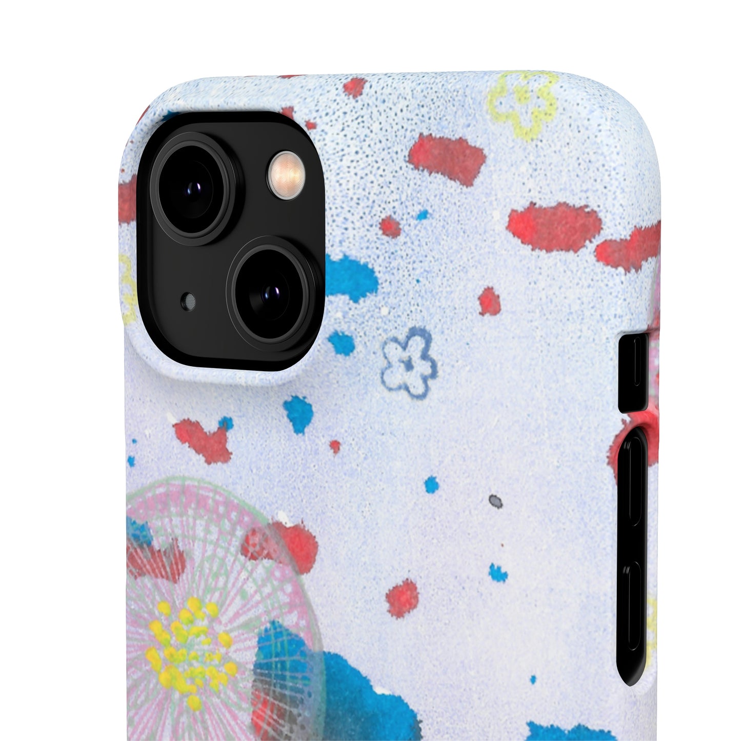 iPhone Samsung Galaxy Pixel5G Snap Case Phone Case Dandelion Party - Alja Design