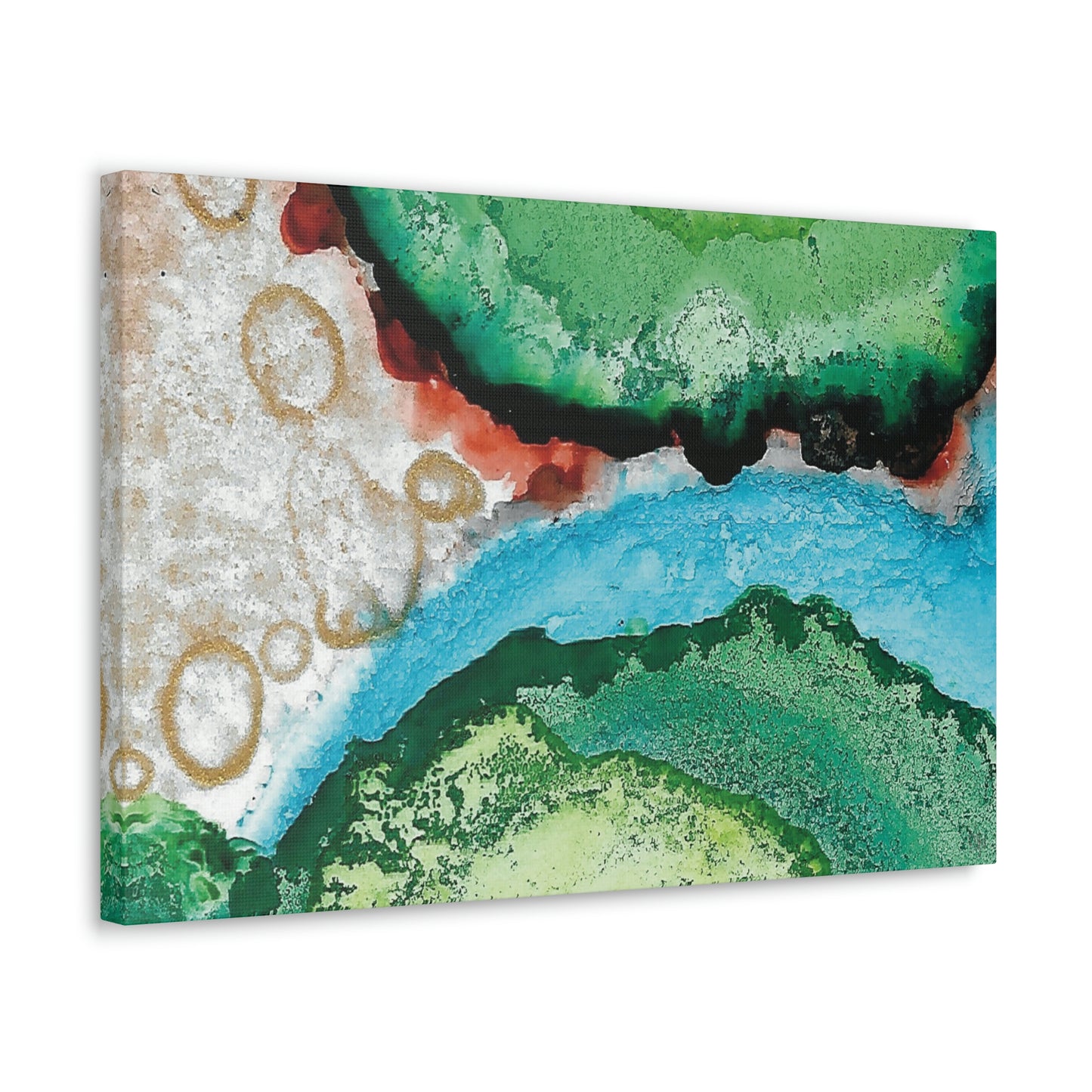 Inner Space 12 Canvas Print - Alja Design
