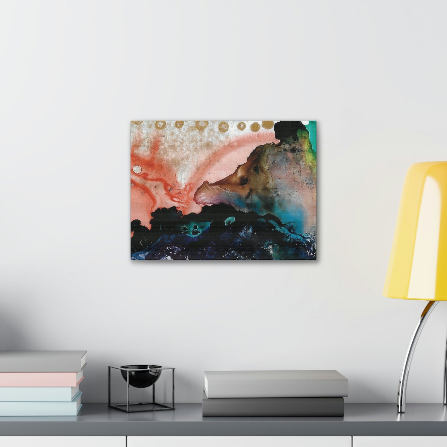 Inner Space 14 Canvas Print - Alja Design