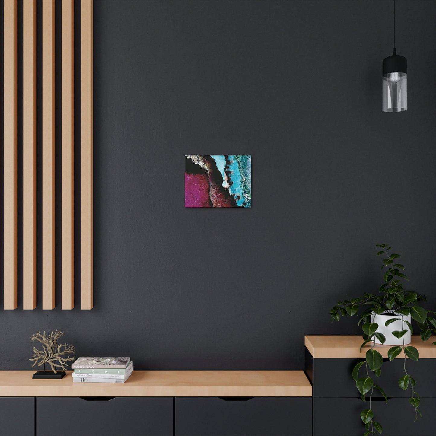 Inner Space 4 Canvas Print - Alja Design