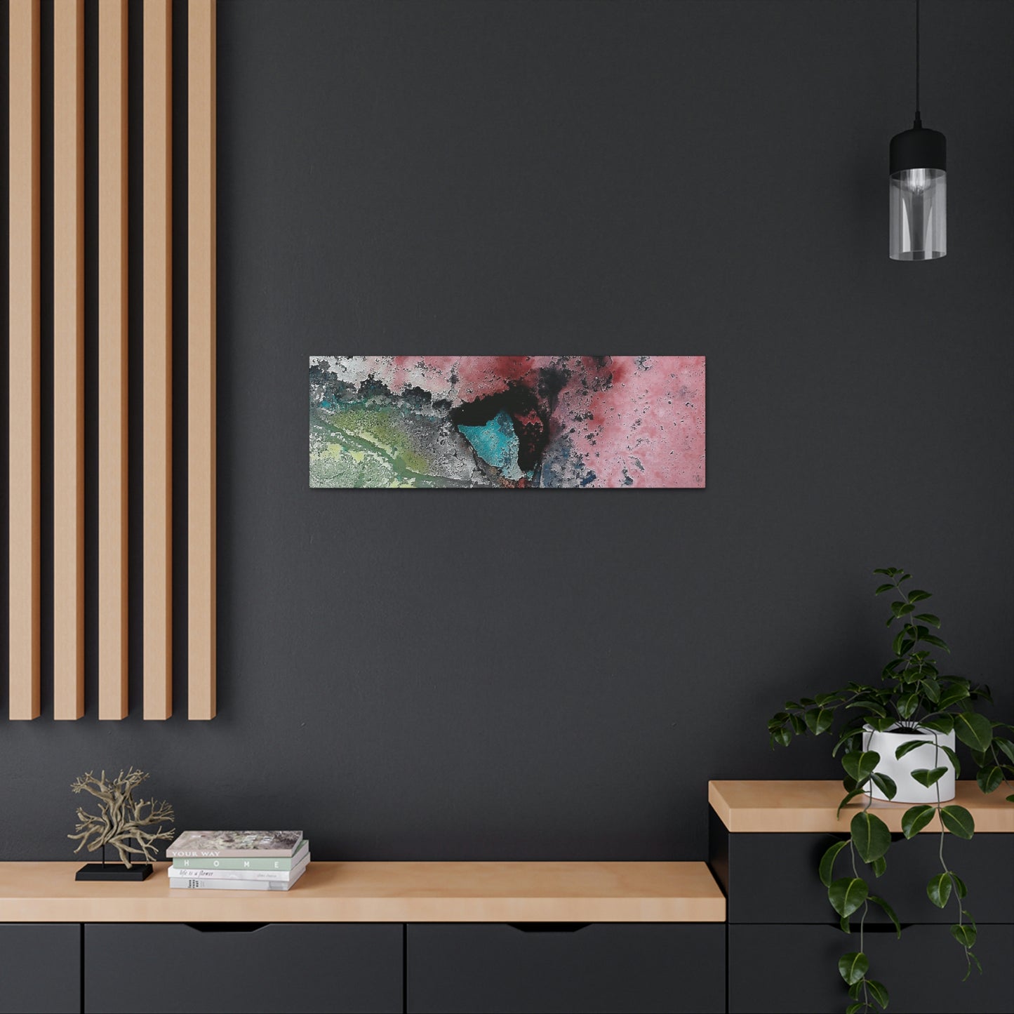 Inner Space 15 Canvas Print - Alja Design