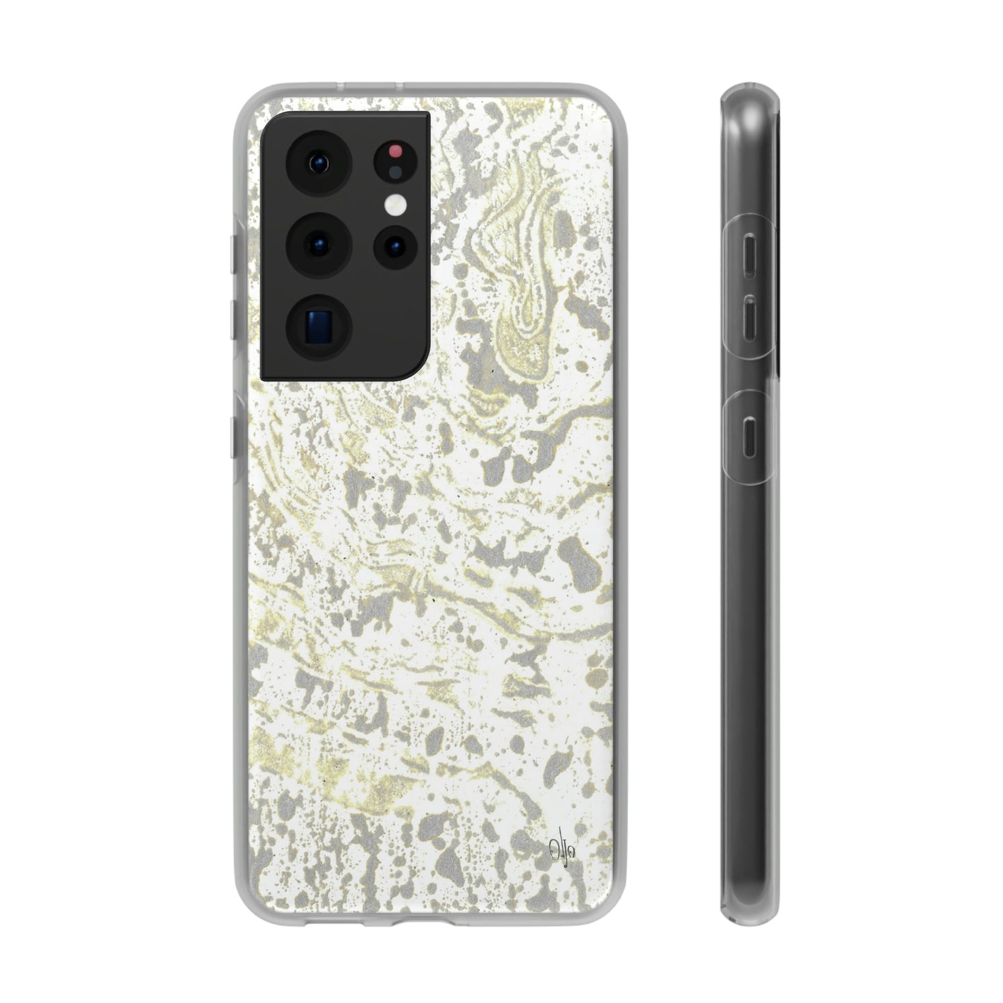 iPhone and Samsung Galaxy Flexi Phone Case Sandy Shells - Alja Design