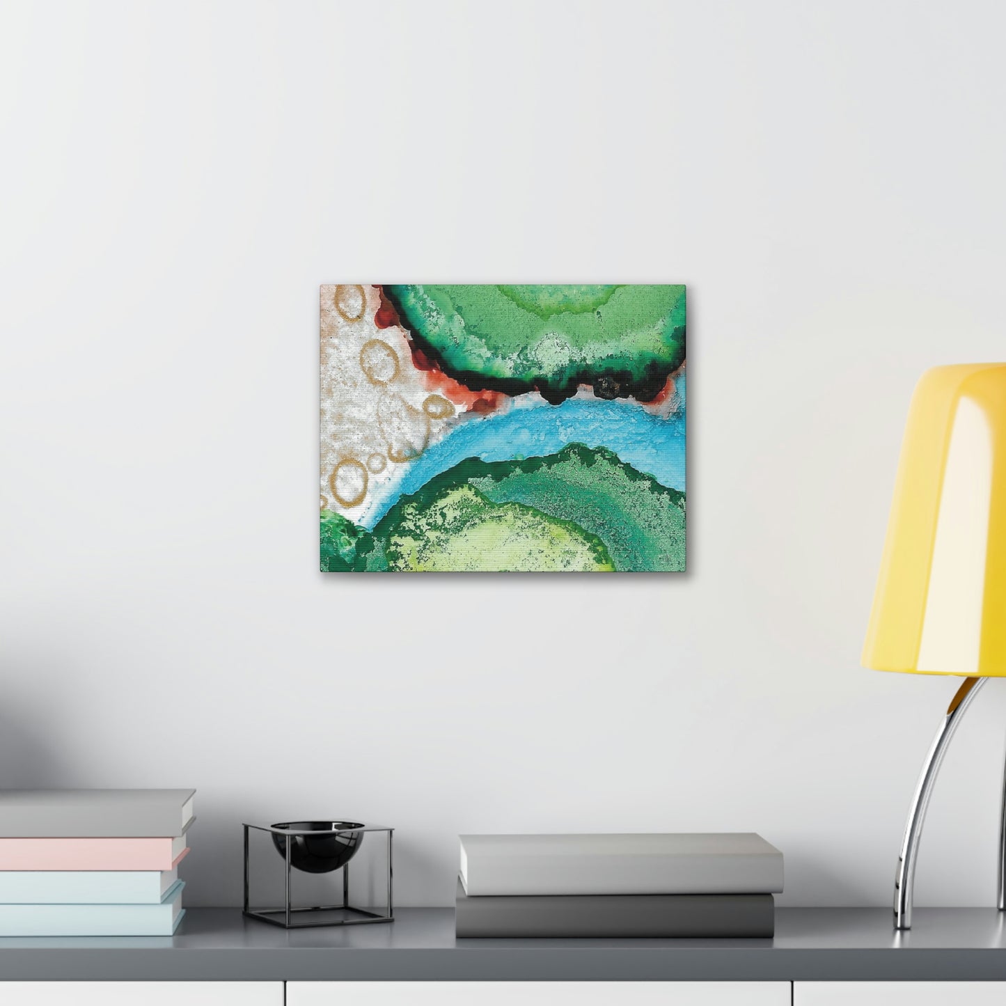 Inner Space 12 Canvas Print - Alja Design