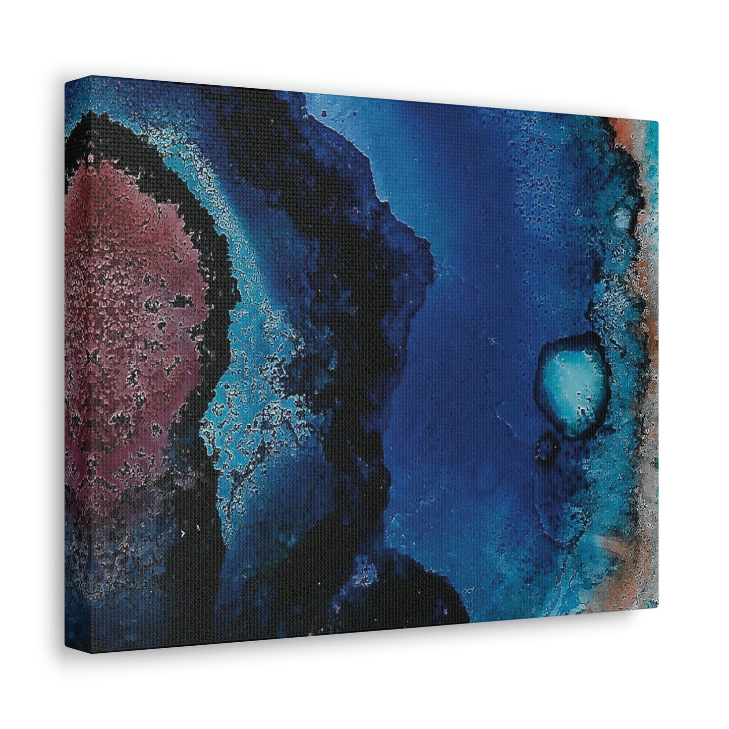 Inner Space 8 Canvas Print - Alja Design