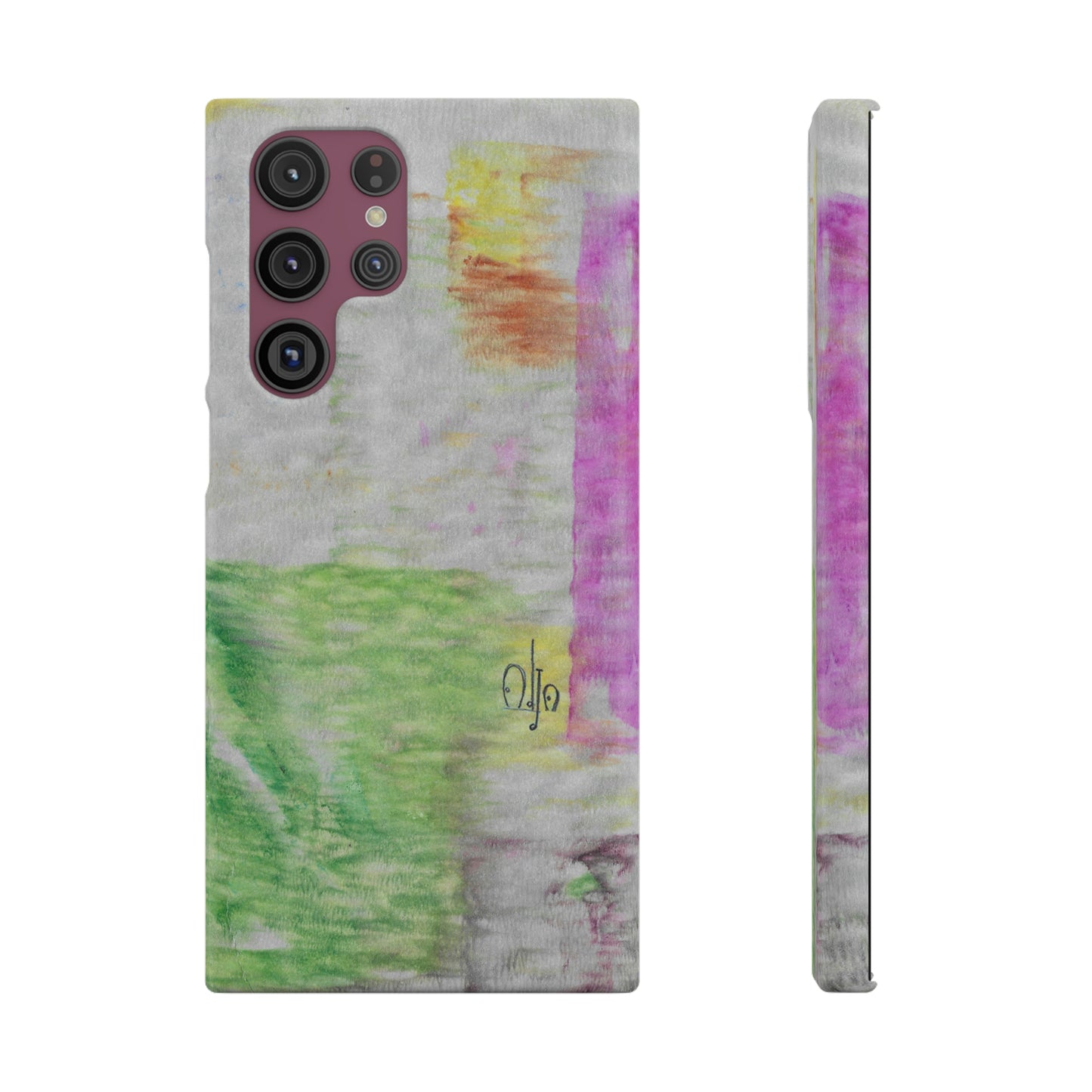 iPhone Samsung Galaxy Pixel5G Snap Case Phone Case Deco - Alja Design