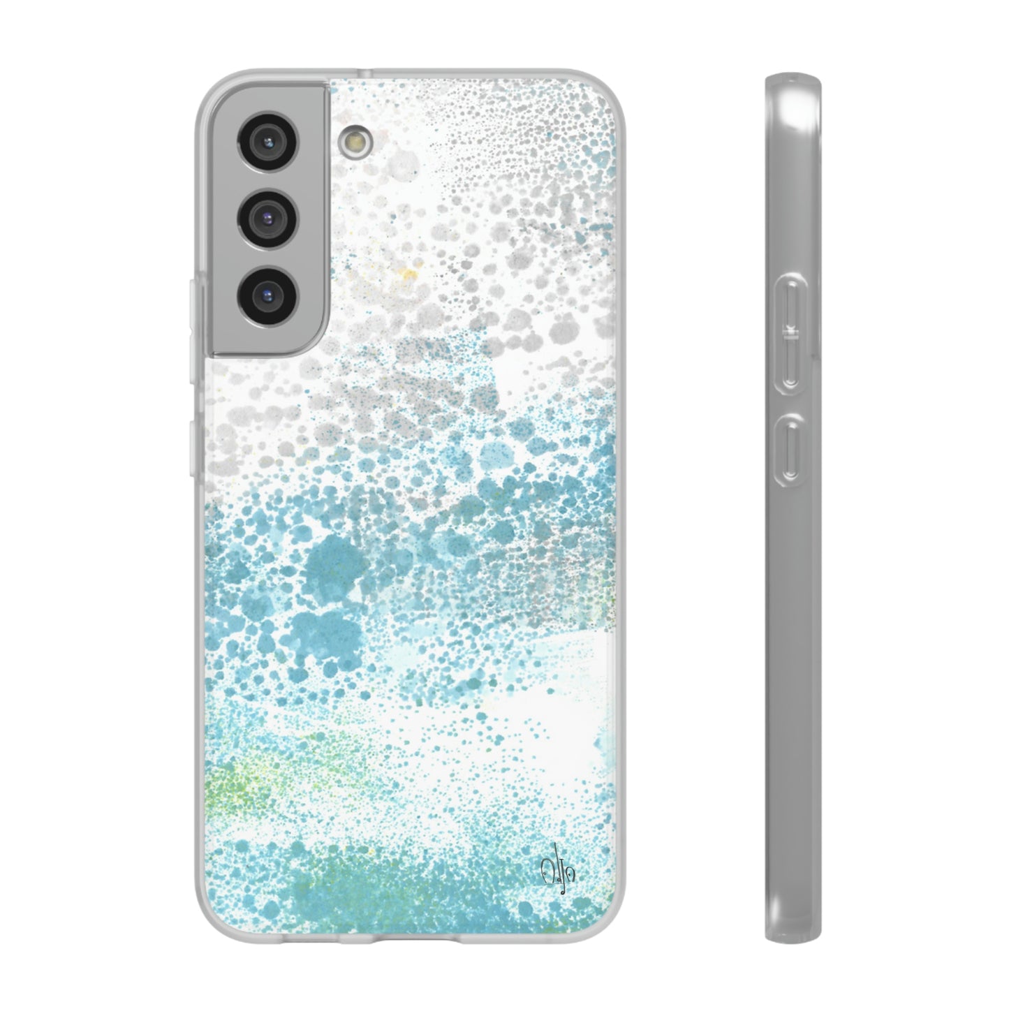 iPhone and Samsung Galaxy Flexi Phone Case Gentle Rain - Alja Design