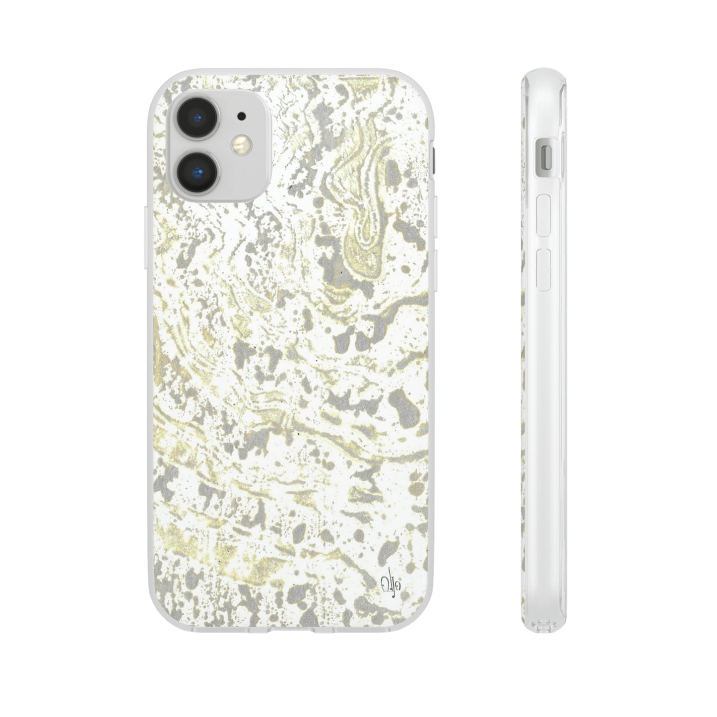 iPhone and Samsung Galaxy Flexi Phone Case Sandy Shells - Alja Design