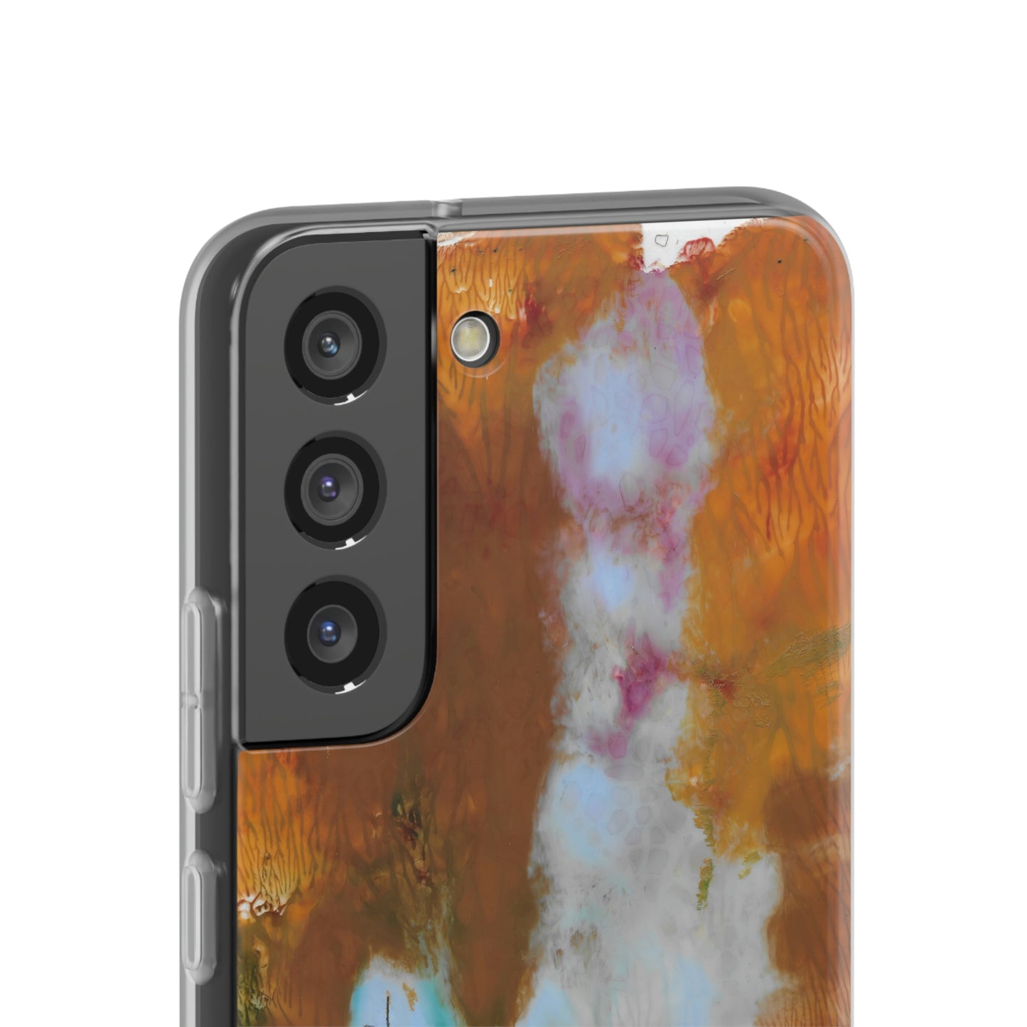 iPhone and Samsung Galaxy Flexi Phone Case Yellow Cascade - Alja Design