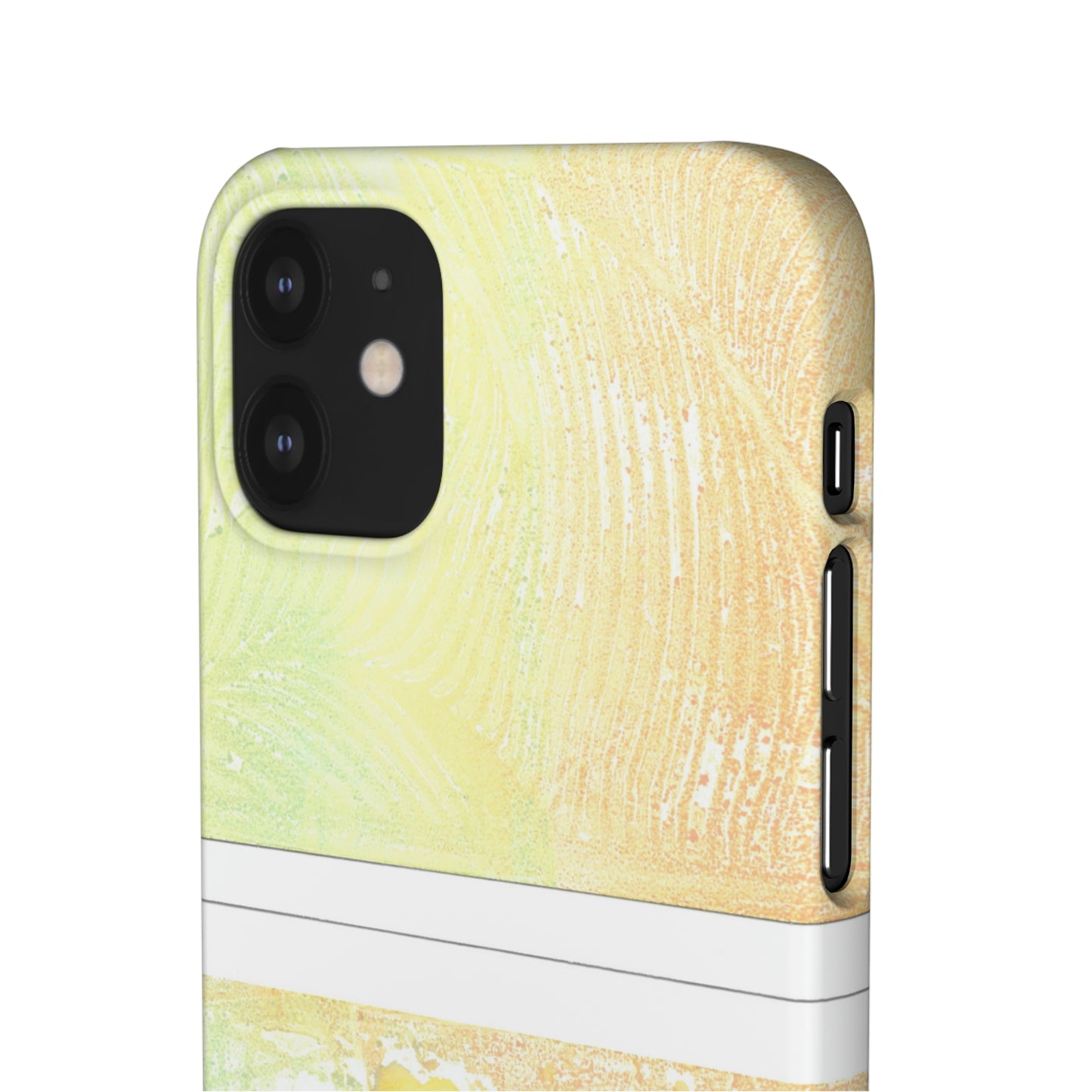 iPhone Samsung Galaxy Pixel5G Snap Case Phone Case Piña Colada with Tropical Waves - Alja Design