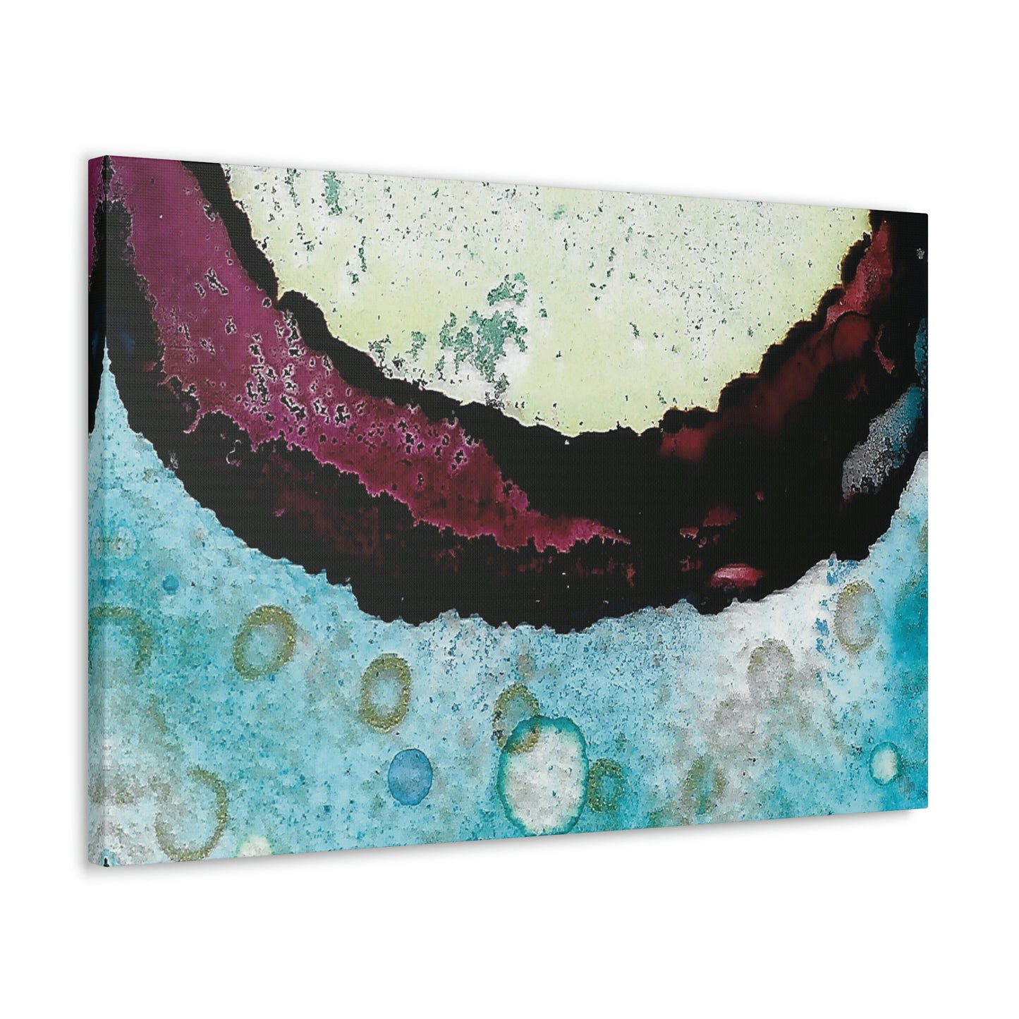 Inner Space 7 Canvas Print - Alja Design