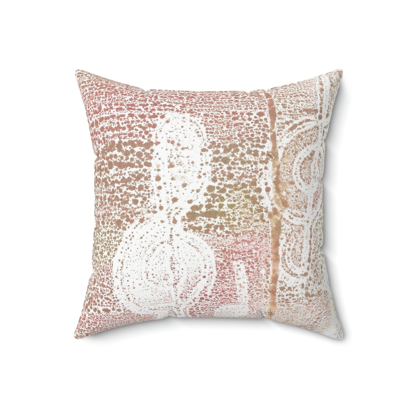 Treble Clef Square Pillow - Alja Design