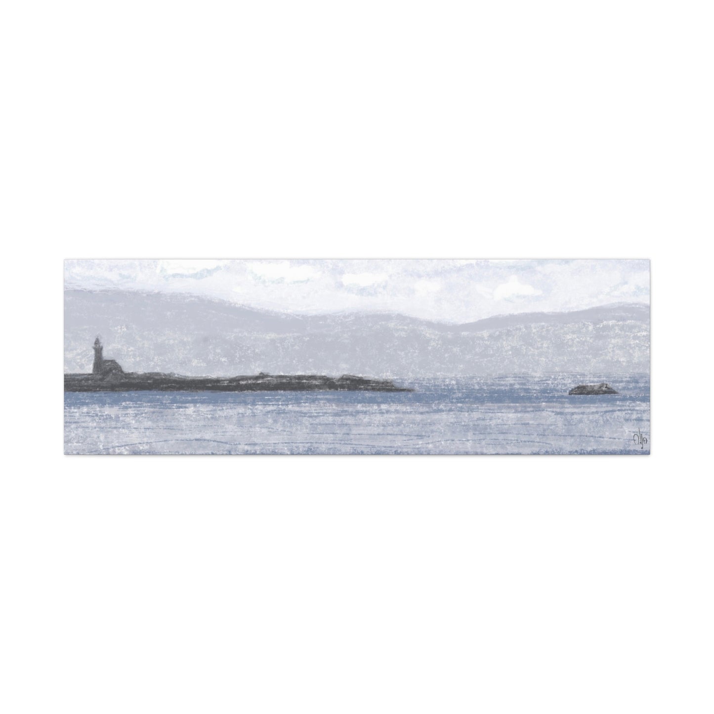 Lighthouse Point Canvas Print - Alja Design