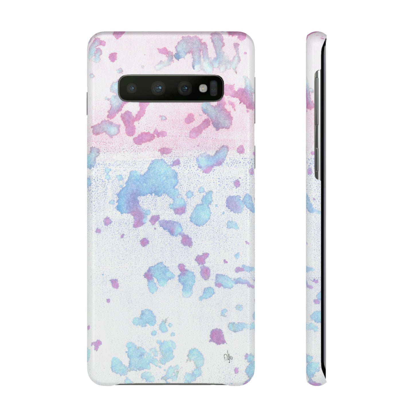 iPhone Samsung Galaxy Pixel5G Snap Case Phone Case Mineral Splashes - Alja Design