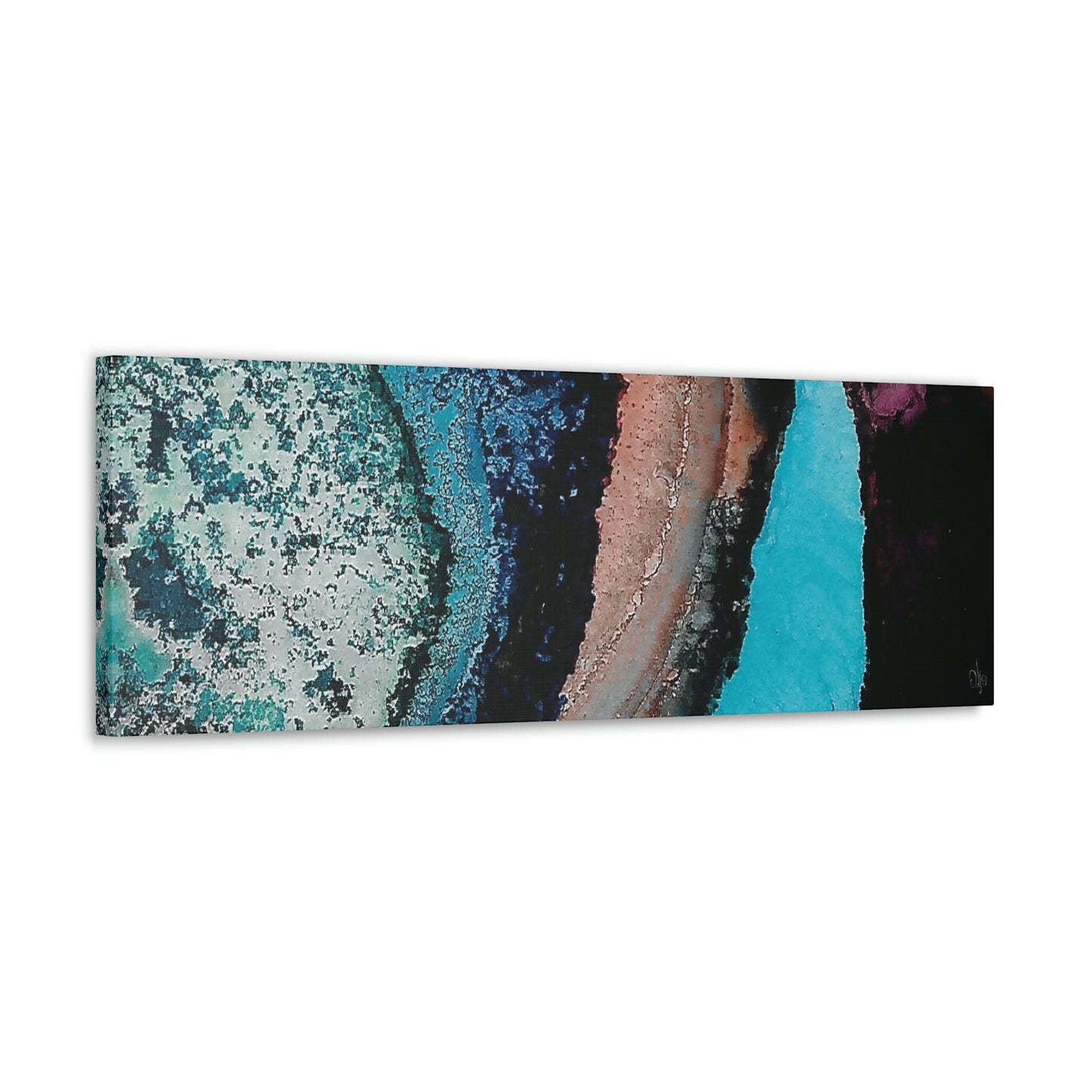 Inner Space 10 Canvas Print - Alja Design