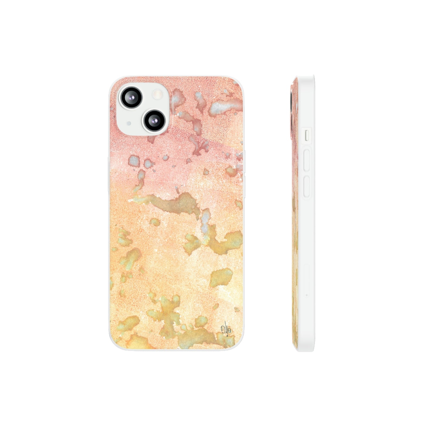 iPhone and Samsung Galaxy Flexi Phone Case Red Planet - Alja Design