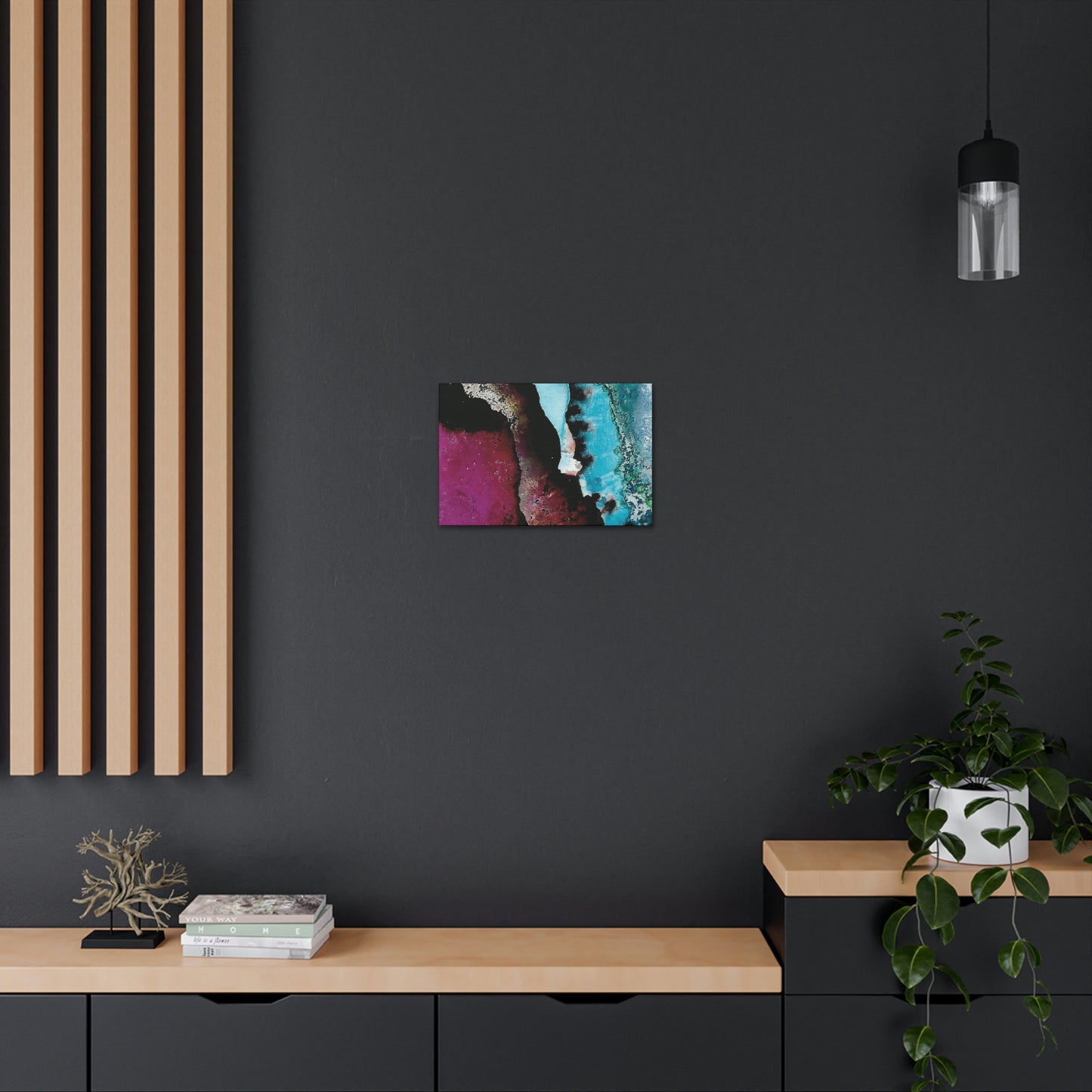 Inner Space 4 Canvas Print - Alja Design