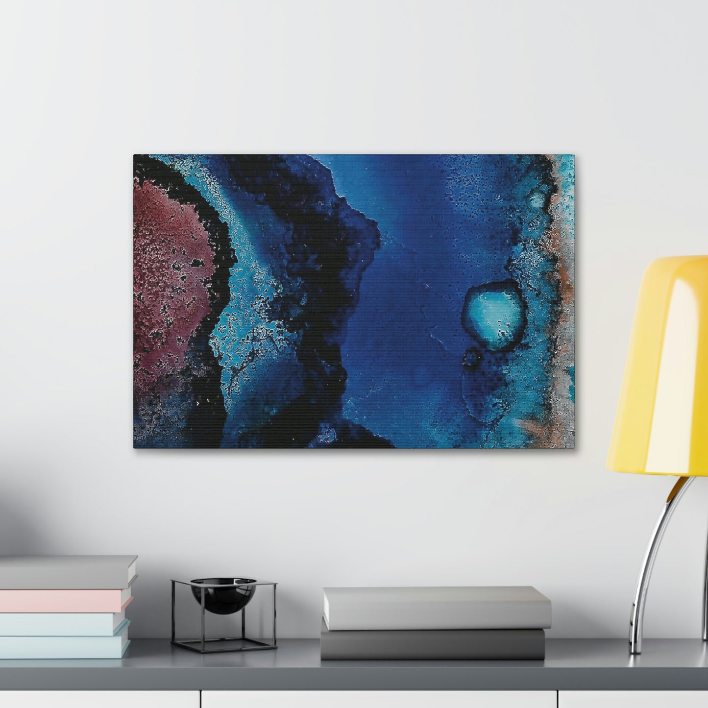 Inner Space 8 Canvas Print - Alja Design