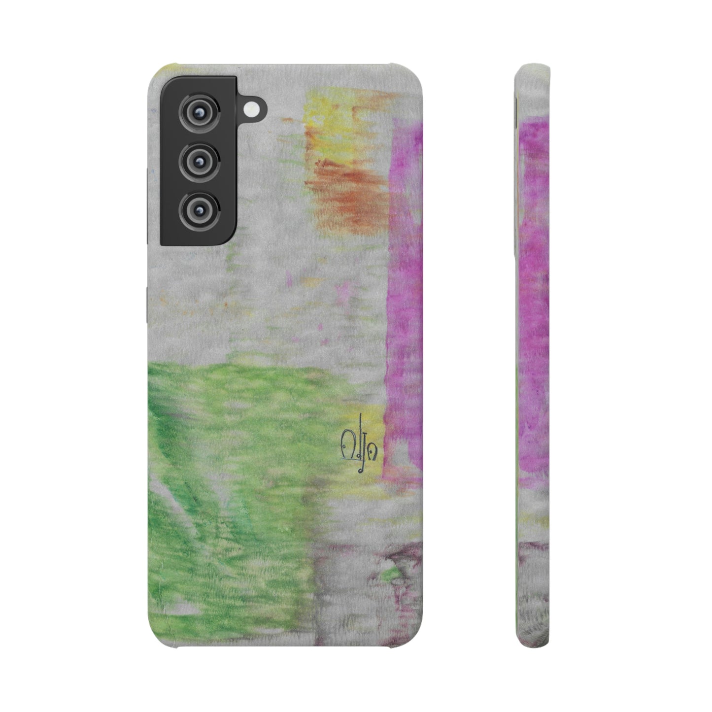 iPhone Samsung Galaxy Pixel5G Snap Case Phone Case Deco - Alja Design