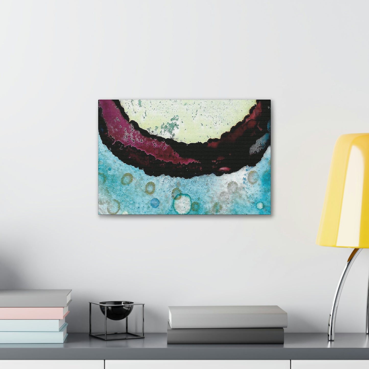 Inner Space 7 Canvas Print - Alja Design