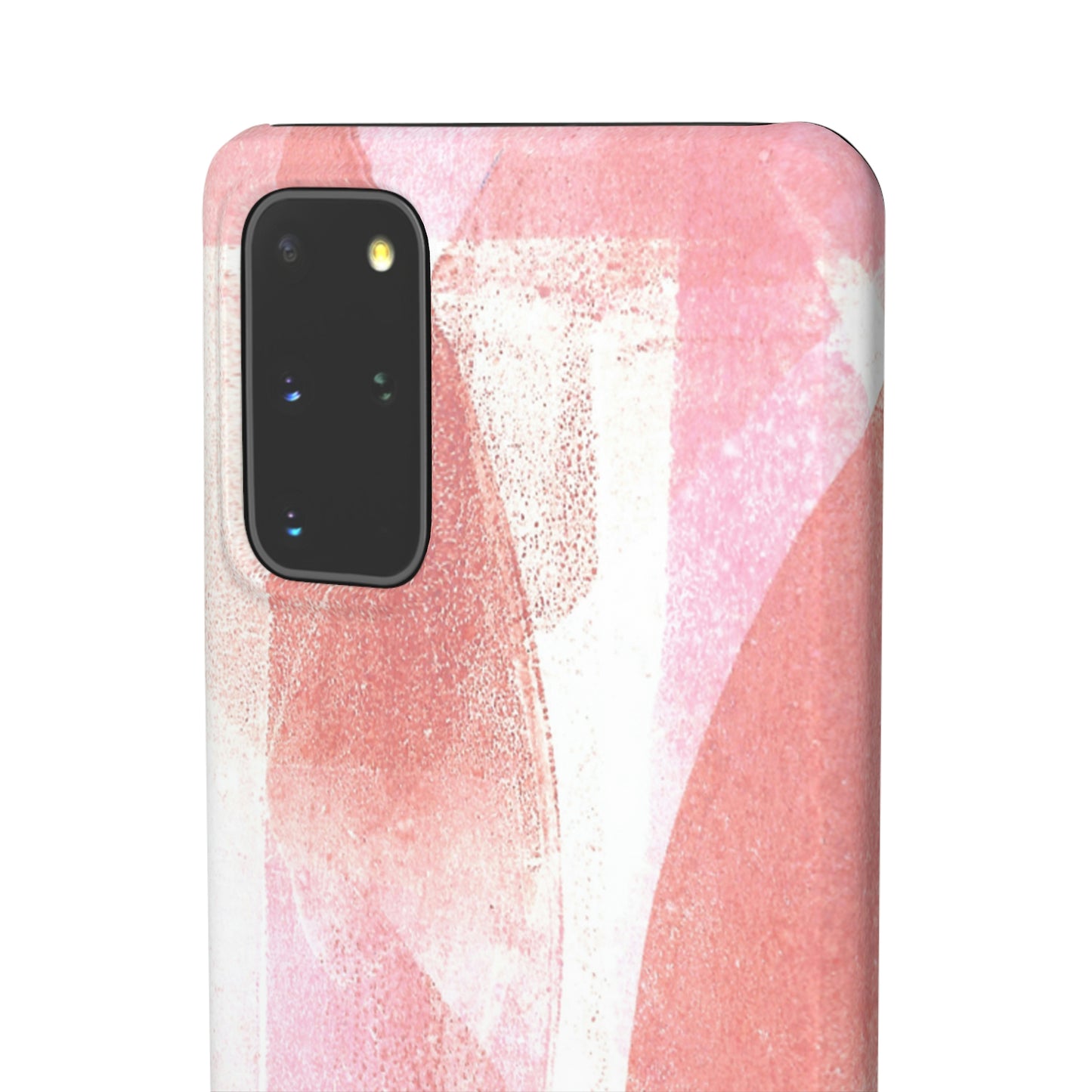 iPhone Samsung Galaxy Pixel5G Snap Case Phone Case Red Glass