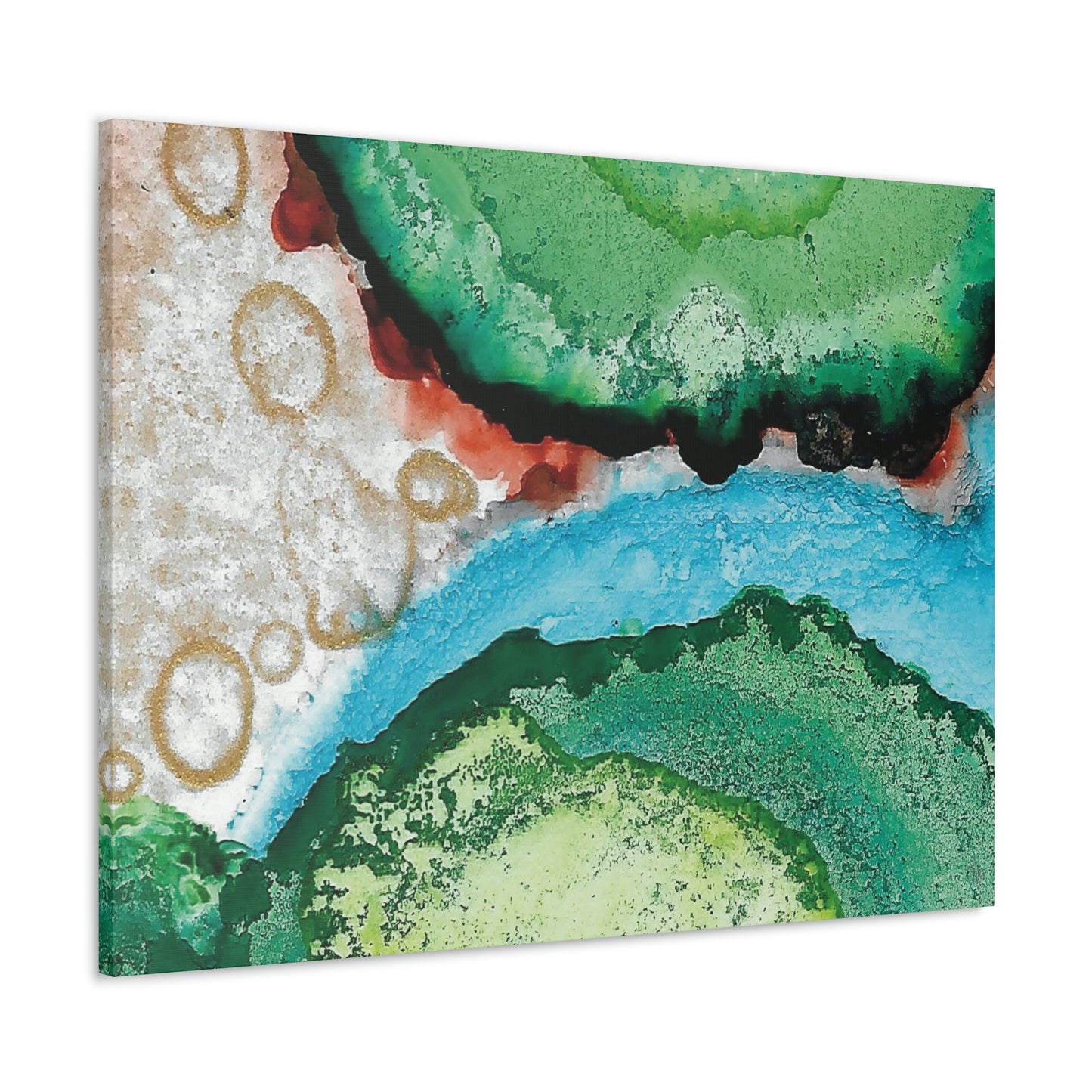 Inner Space 12 Canvas Print - Alja Design