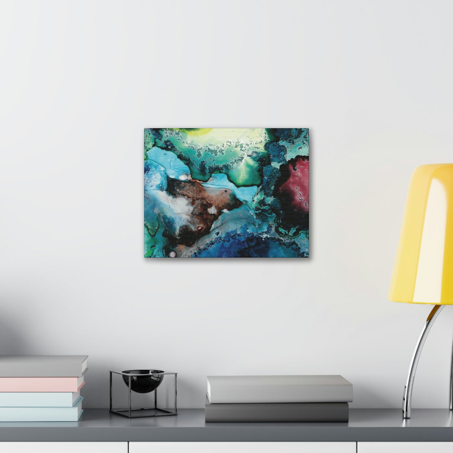 Inner Space 18 Canvas Print - Alja Design