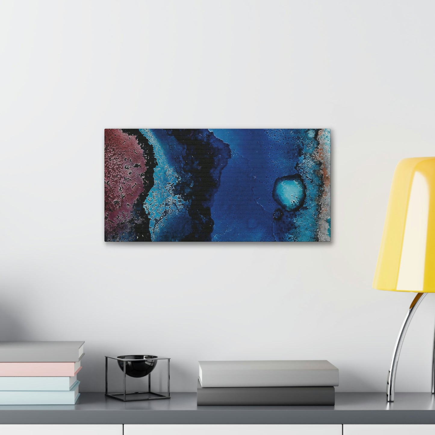 Inner Space 8 Canvas Print - Alja Design