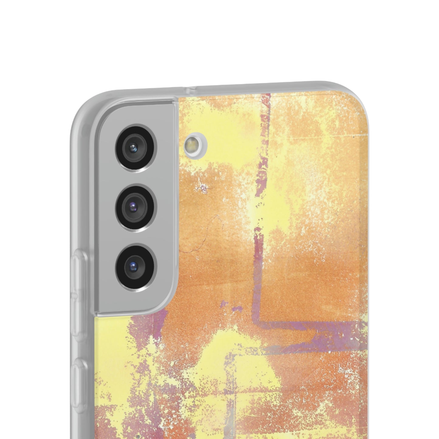 iPhone and Samsung Galaxy Flexi Phone Case Passionate Orange - Alja Design