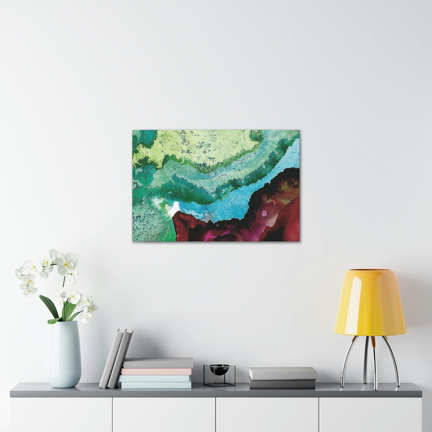 Inner Space 11 Canvas Print - Alja Design