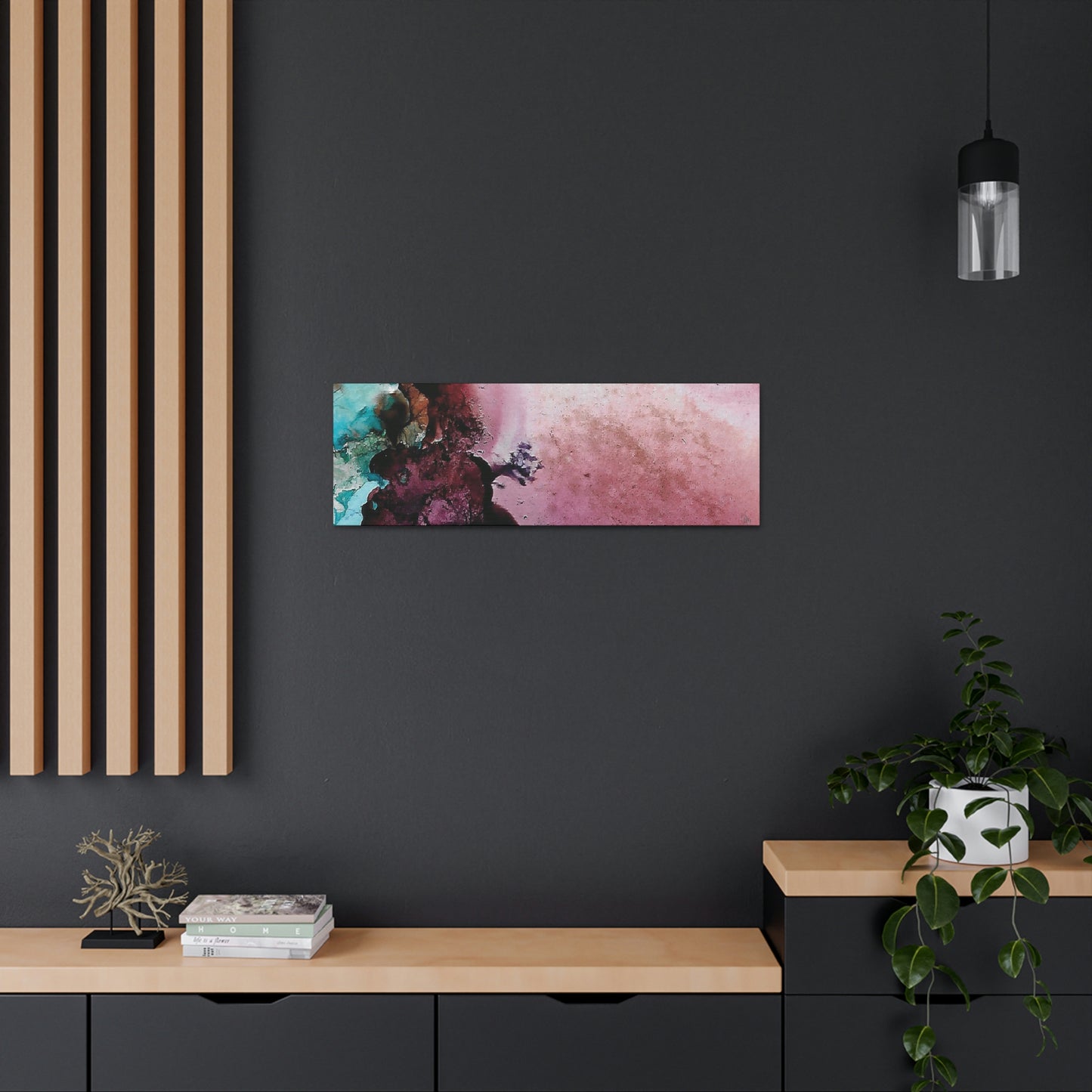 Inner Space 1 Canvas Print - Alja Design