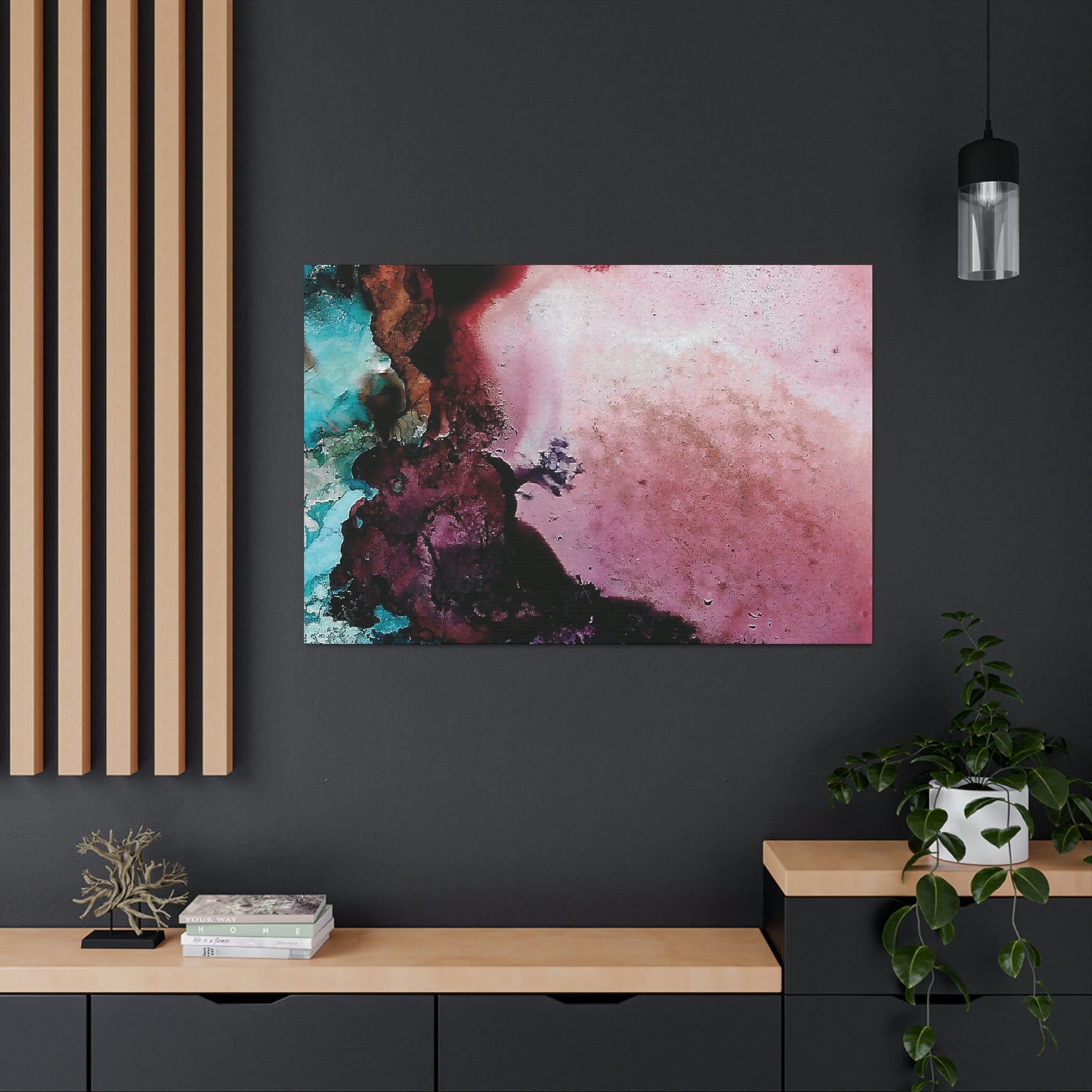 Inner Space 1 Canvas Print - Alja Design