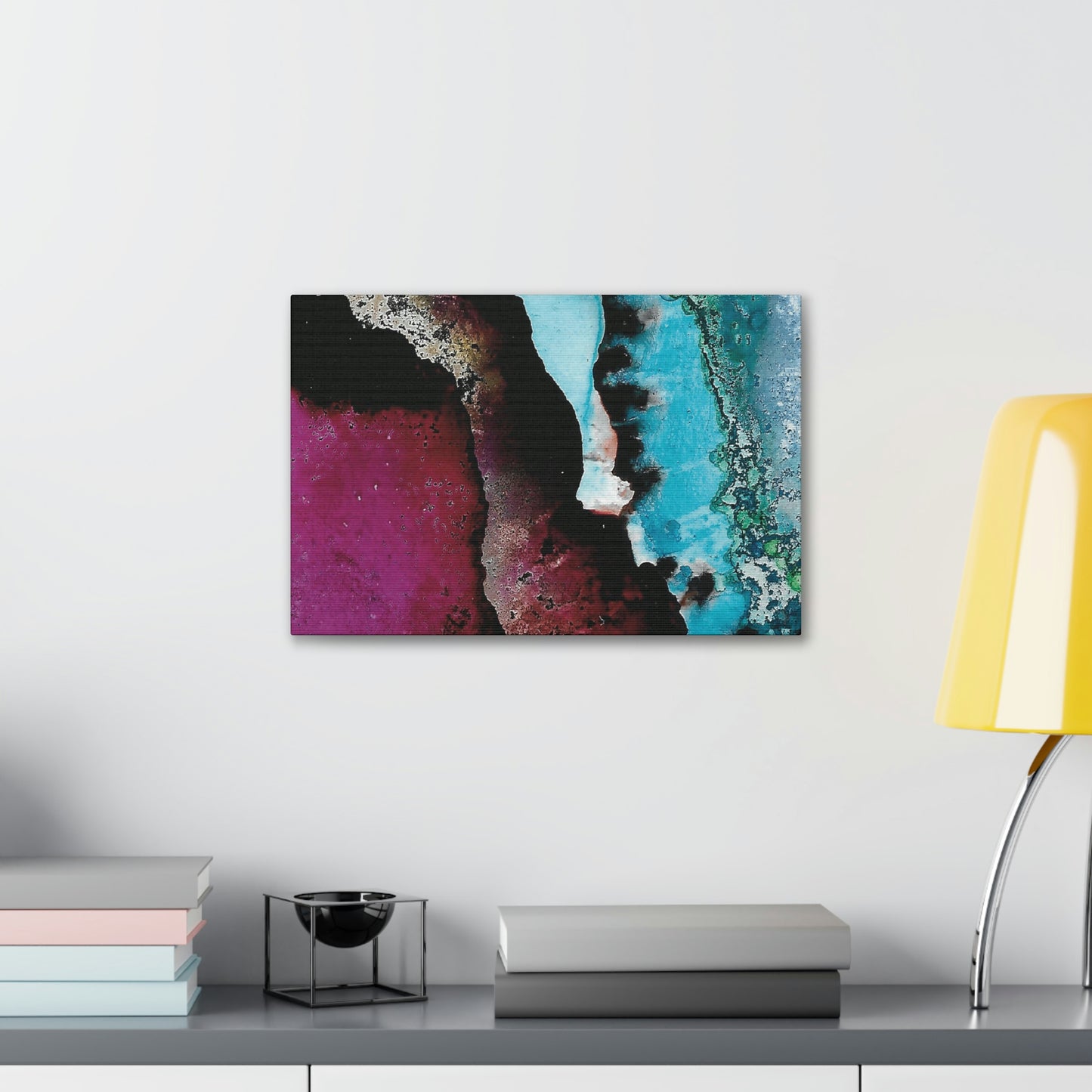 Inner Space 4 Canvas Print - Alja Design