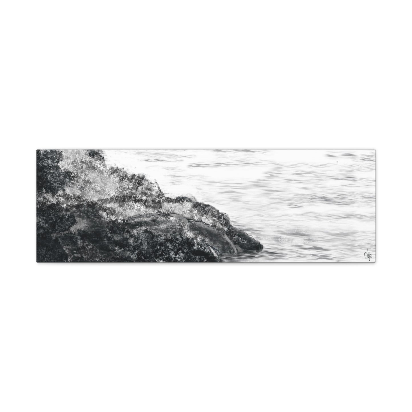 Neap Tide Canvas Print - Alja Design