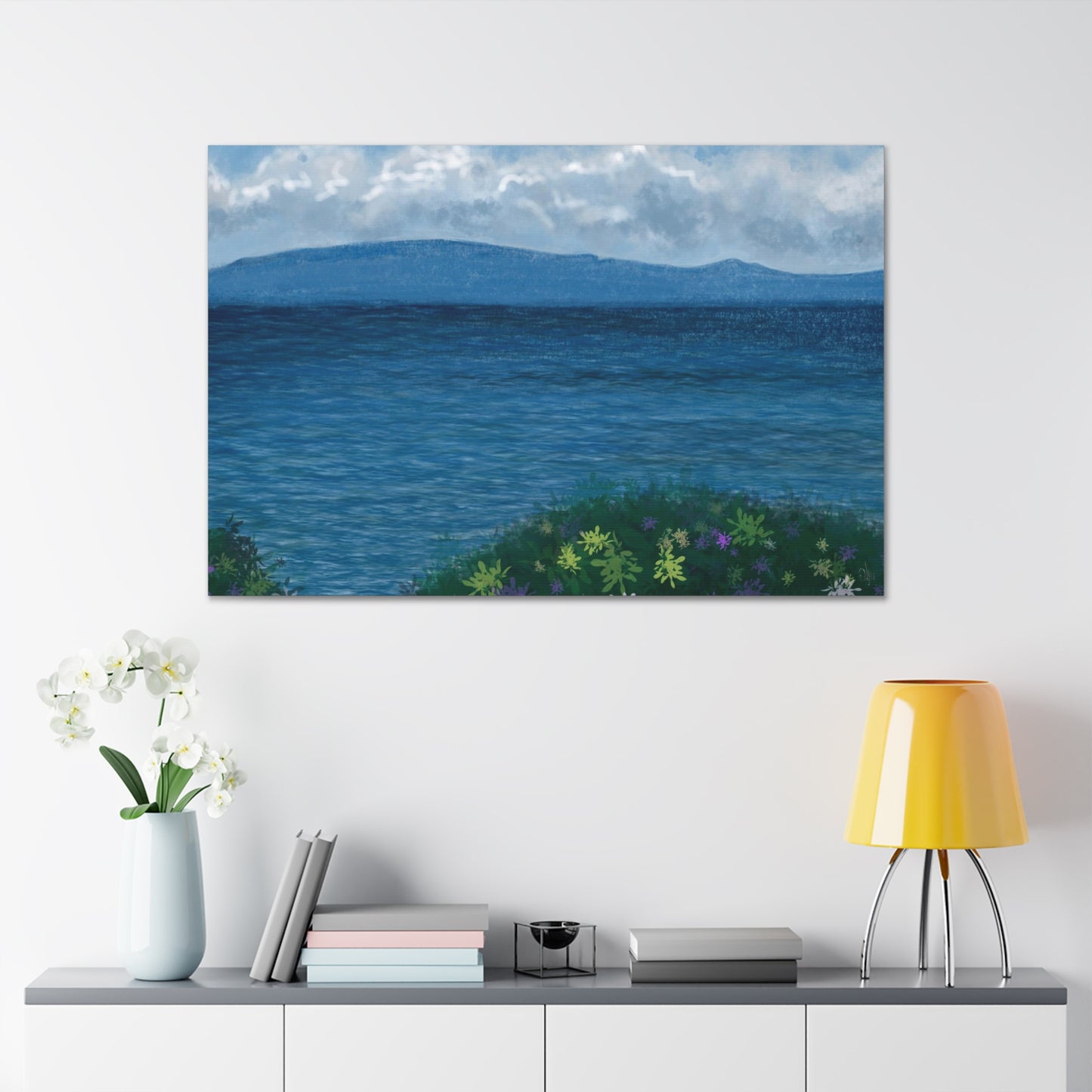 Monterey Bay Canvas Print - Alja Design