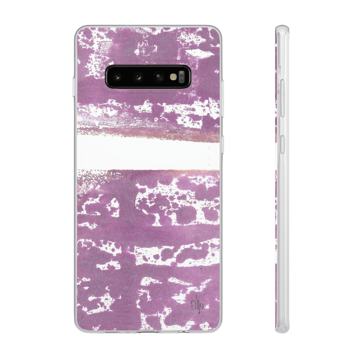 iPhone and Samsung Galaxy Flexi Phone Case Purple Horizon - Alja Design