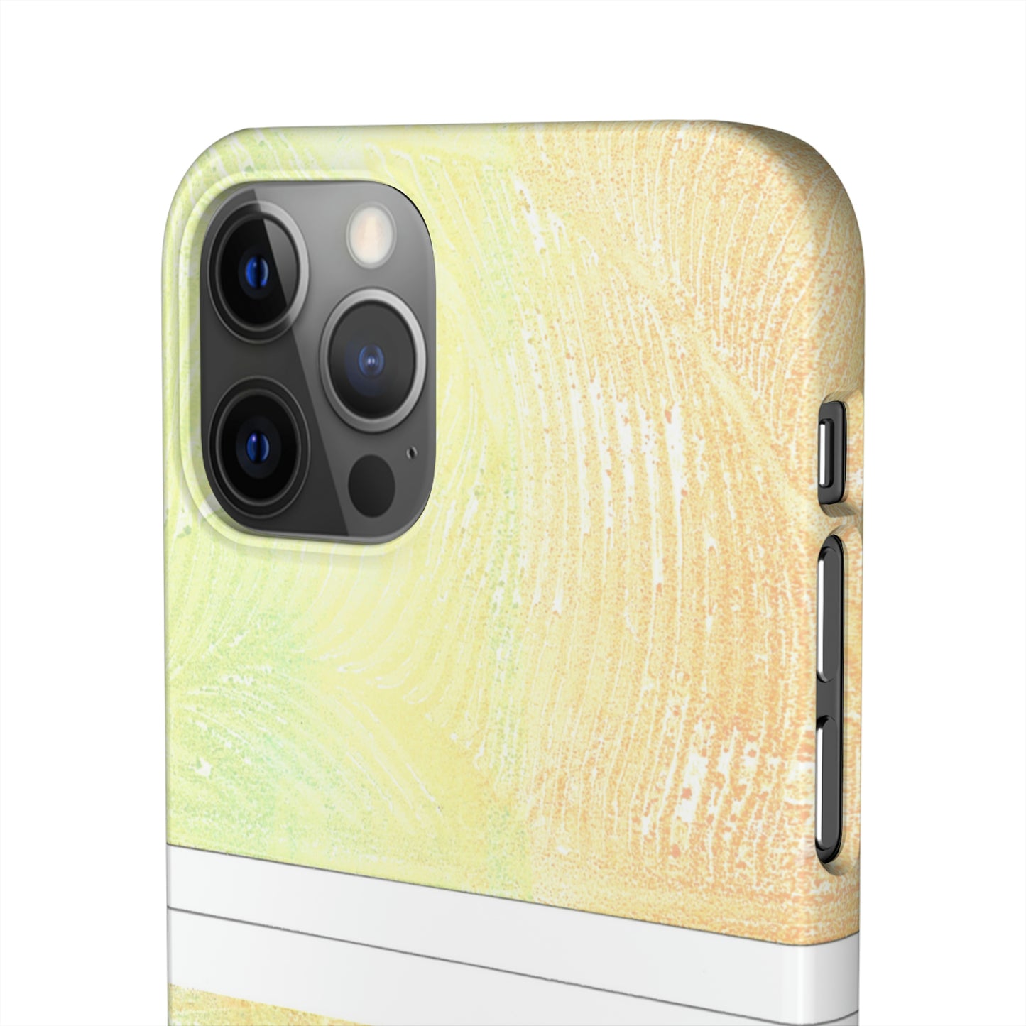 iPhone Samsung Galaxy Pixel5G Snap Case Phone Case Piña Colada with Tropical Waves - Alja Design