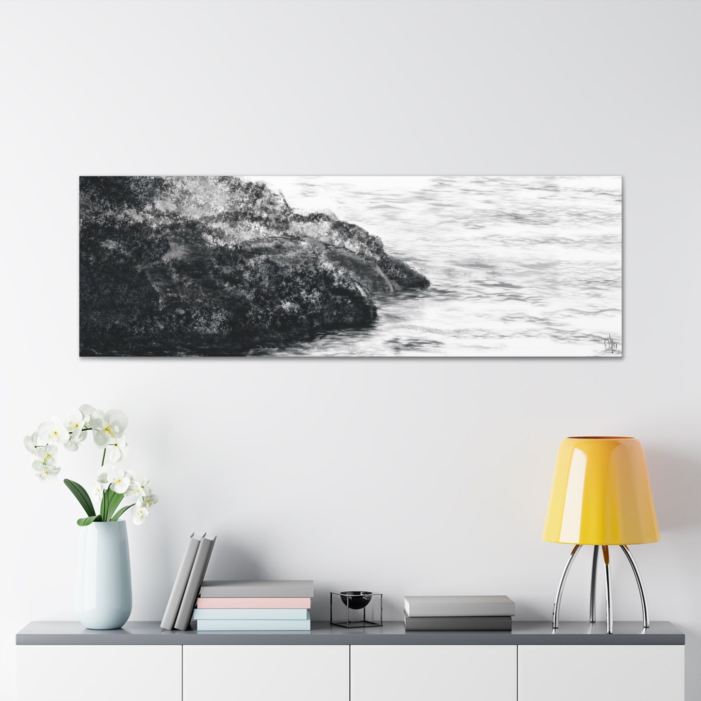 Neap Tide Canvas Print - Alja Design