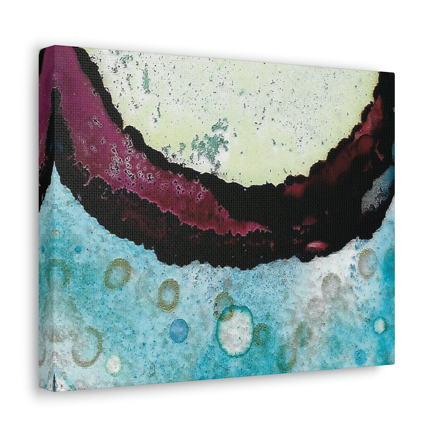 Inner Space 7 Canvas Print - Alja Design