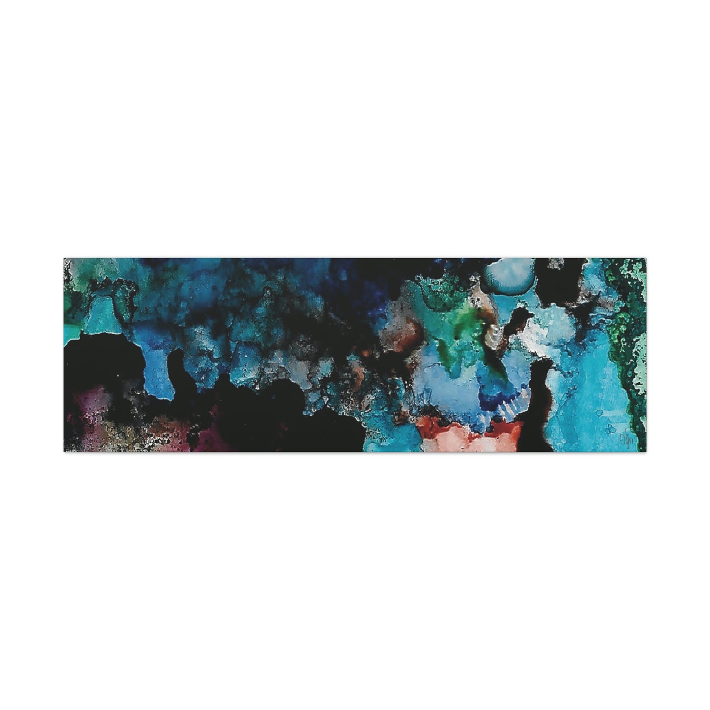 Inner Space 3 Canvas Print - Alja Design